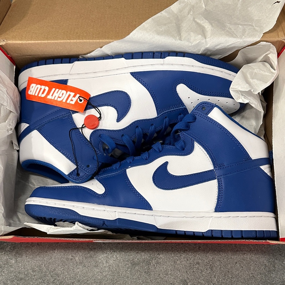 Nike Dunks Hi Retro Game Royal brand new SZ 11.5 men’s - Picture 2 of 8